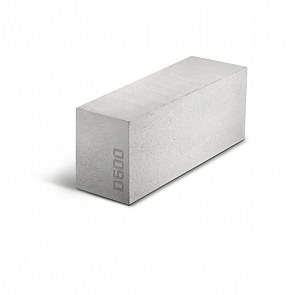 Блок газосиликатный стеновой литьевой D600 | 625x200x250 | B5,0 | CUBIBLOCK